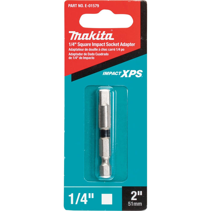 Makita (E - 01579) Impact XPS® 1/4" Square 2" Socket Adapter - Pacific Power Tools