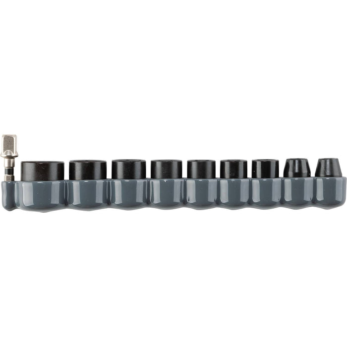Makita (E - 01688) Impact XPS® 10 Pc. 3/8" Drive 6 - Point Metric Impact Socket Set w/ Standard Socket Adapter - Pacific Power Tools