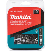 Makita (E - 02434) 10" Saw Chain, 3/8" LP, .043", 40, Low Kickback - Pacific Power Tools