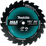 Makita (E - 07272) 10 - 1/4" 24T Carbide - Tipped Max Efficiency Thin Kerf Circular Saw Blade, Framing - Pacific Power Tools
