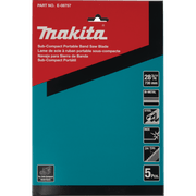 Makita (E - 08757) 28‑3/4" 24 TPI Bi‑Metal Sub‑Compact Portable Band Saw Blade, 5 pk - Pacific Power Tools