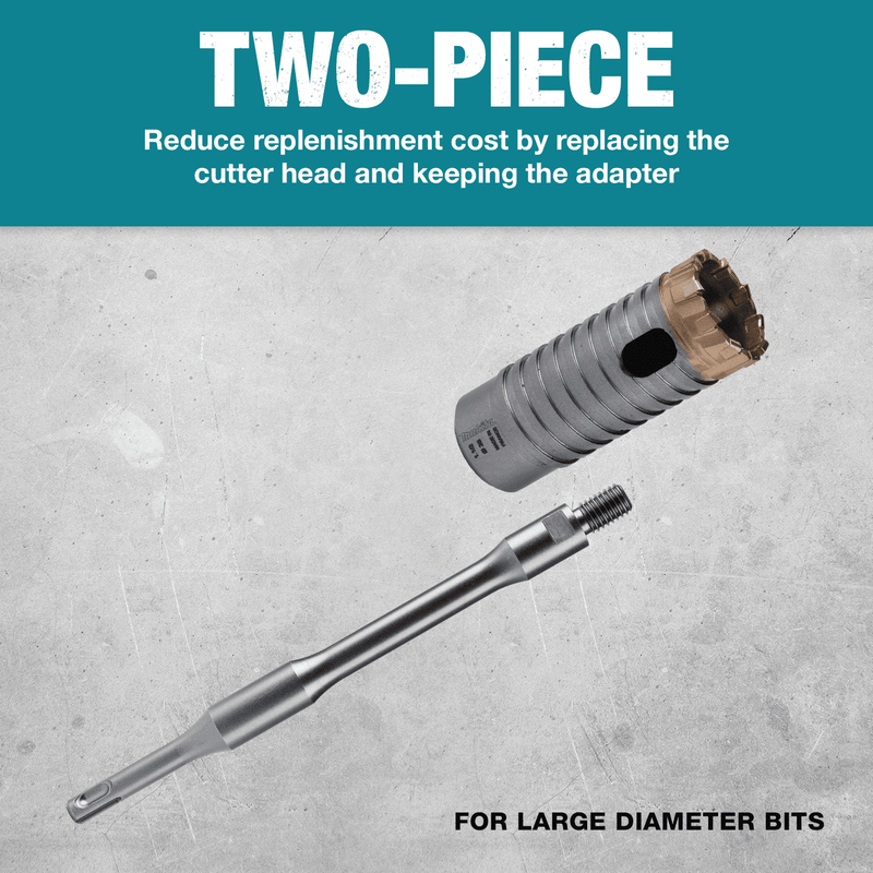 Makita (E - 12500) 9/16" x 12" SDS - Plus Rebar Cutter Drill Bit - Pacific Power Tools