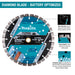 Makita (E - 23298) 9" Thin Kerf Diamond Blade, Segmented, General Purpose - Pacific Power Tools