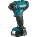 Makita (FD10R1) 12V max CXT® Lithium - Ion Cordless 1/4" Hex Screwdriver Kit, 2 - speed, var. spd., L.E.D. Light, case (2.0Ah) - Pacific Power Tools