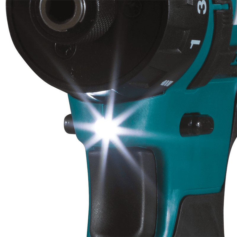 Makita (FD10R1) 12V max CXT® Lithium - Ion Cordless 1/4" Hex Screwdriver Kit, 2 - speed, var. spd., L.E.D. Light, case (2.0Ah) - Pacific Power Tools