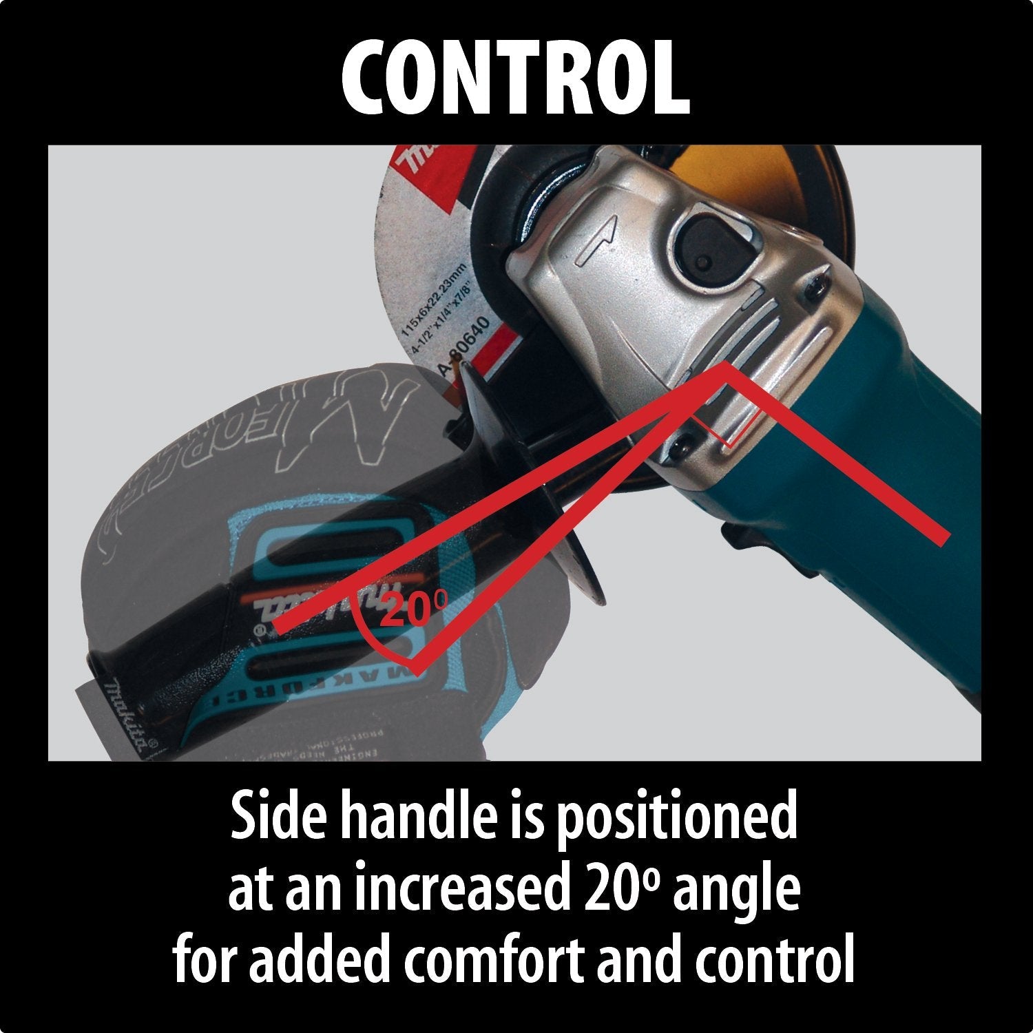 Makita (GA4030K - R) 4