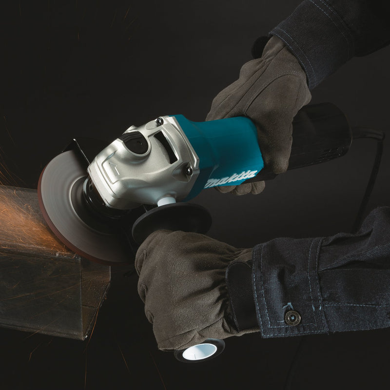 Makita (GA5052) 4 - 1/2" / 5" Paddle Switch Angle Grinder, with AC/DC Switch - Pacific Power Tools