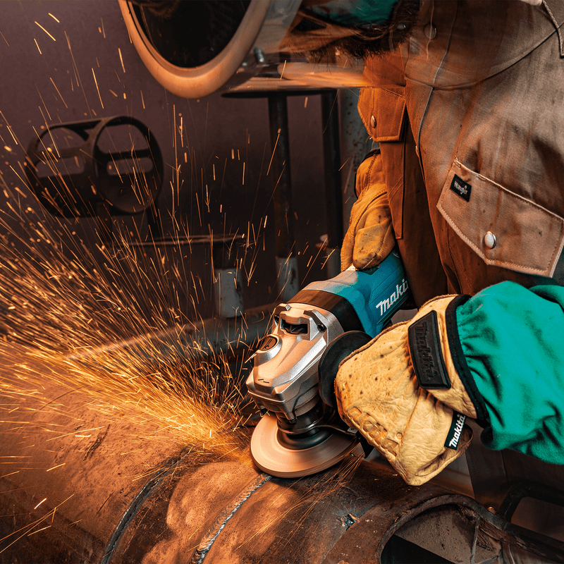 Makita (GA5093) 5" SJS™II High‑Power Angle Grinder, Paddle Switch, w/Brake - Pacific Power Tools