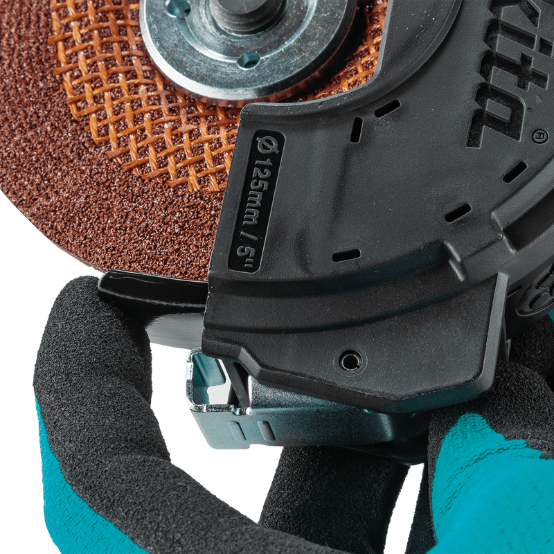 Makita (GA5093) 5" SJS™II High‑Power Angle Grinder, Paddle Switch, w/Brake - Pacific Power Tools