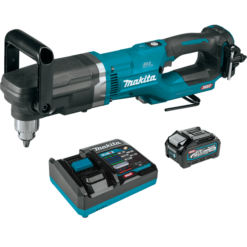 Makita (GAD01M1) 40V max XGT® Brushless 1/2" Right Angle Drill Kit (4.0Ah) - Pacific Power Tools