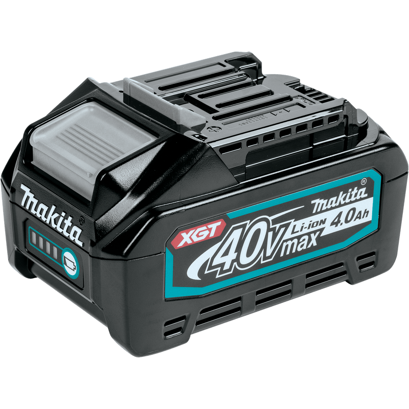 Makita (GAG01M1) 40V max XGT® Brushless Cordless 4 - 1/2” / 5" Angle Grinder Kit, electric brake, no lock - off, lock - on, bag, with one battery (4.0Ah) - Pacific Power Tools