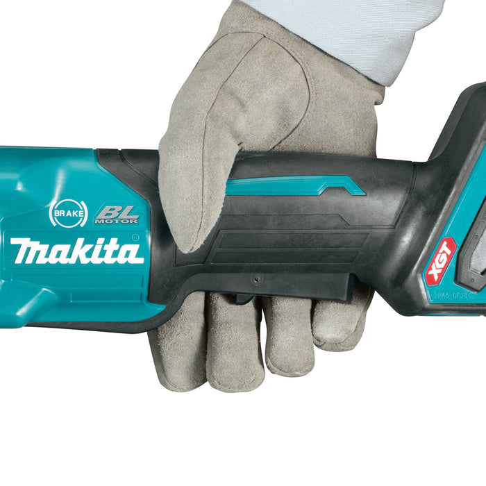 Makita (GAG03Z) 40V max XGT® Brushless 4 - 1/2” / 5" Paddle Switch Angle Grinder, with Electric Brake (Tool Only) - Pacific Power Tools