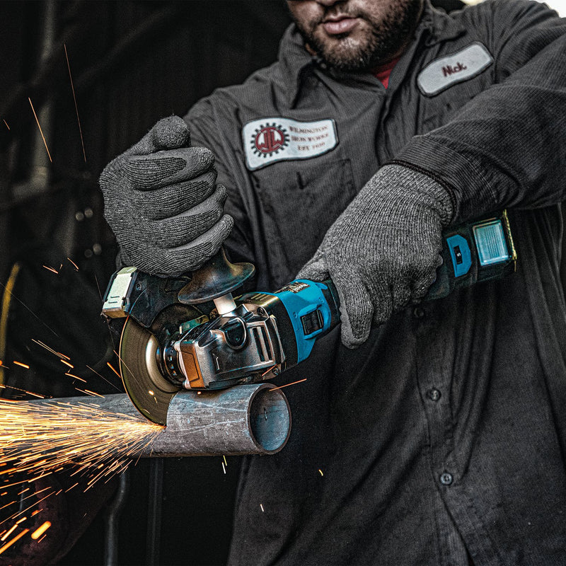 Makita (GAG04M1) 40V max XGT® Brushless 4‑1/2” / 5" Angle Grinder Kit, w/Electric Brake, AWS® Capable (4.0Ah) - Pacific Power Tools