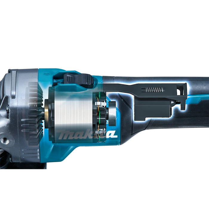 Makita (GAG04M1) 40V max XGT® Brushless 4‑1/2” / 5" Angle Grinder Kit, w/Electric Brake, AWS® Capable (4.0Ah) - Pacific Power Tools