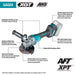 Makita (GAG04Z) 40V max XGT® Brushless 4‑1/2” / 5" Angle Grinder, w/Electric Brake, AWS® Capable (Tool Only) - Pacific Power Tools