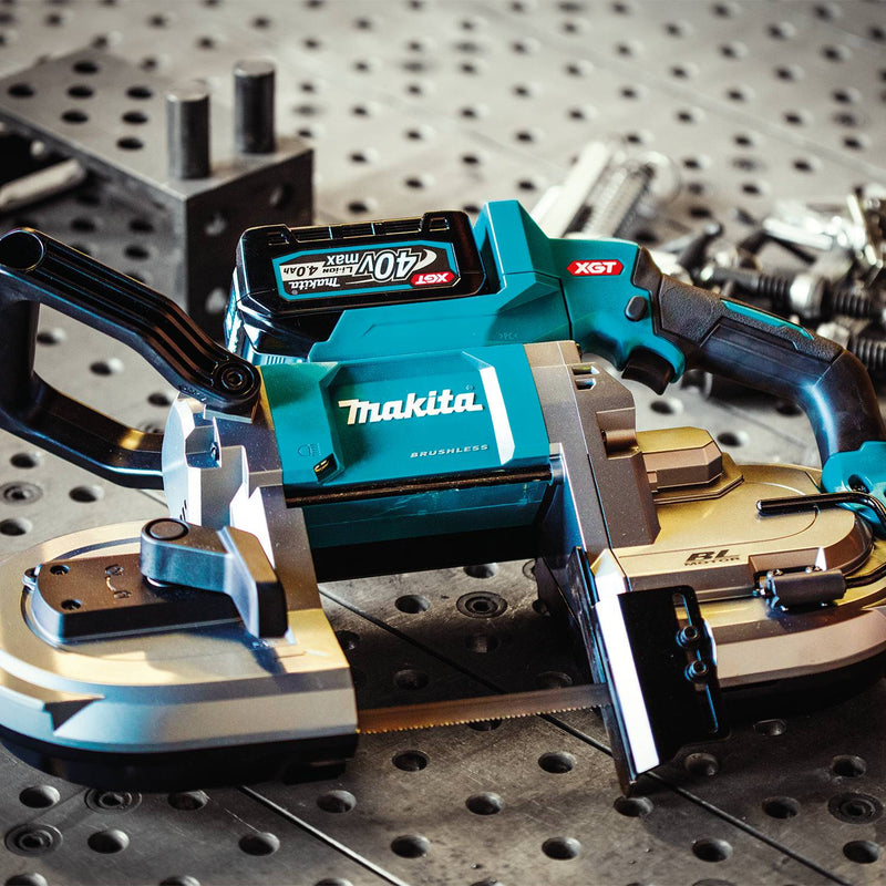 Makita (GBP01M1) 40V max XGT® Brushless Deep Cut Portable Band Saw Kit (4.0Ah) - Pacific Power Tools
