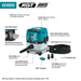 Makita (GCV02PMU) 40V max XGT® Brushless 2.1 Gallon HEPA Filter Dry Dust Extractor Kit (4.0Ah) - Pacific Power Tools