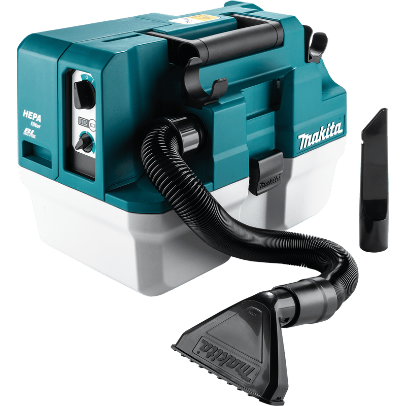 Makita (GCV14Z) 40V max XGT® Brushless 2 Gallon HEPA Filter Portable Wet/Dry Dust Extractor/Vacuum (Tool Only) - Pacific Power Tools