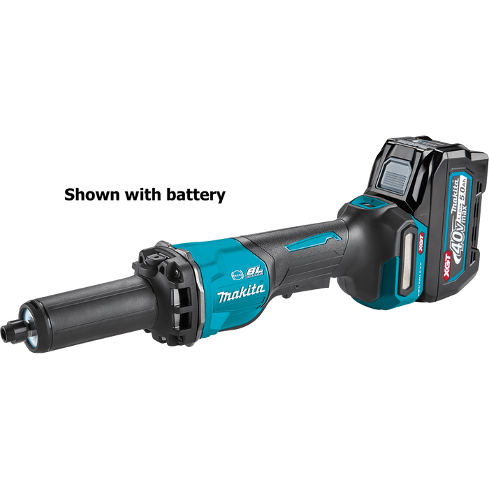 Makita (GDG02Z) 40V max XGT® 1/4" Paddle Switch Die Grinder, Variable Speed, with Electric Brake (Tool Only) - Pacific Power Tools