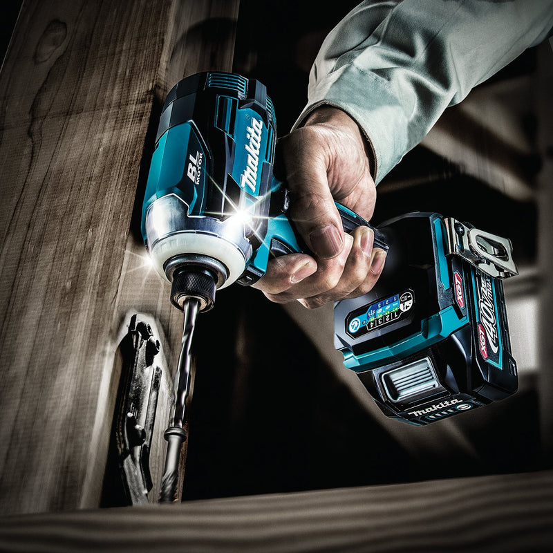 Makita (GDT01D) 40V max XGT® Brushless 4 - Speed Impact Driver Kit (2.5Ah) - Pacific Power Tools
