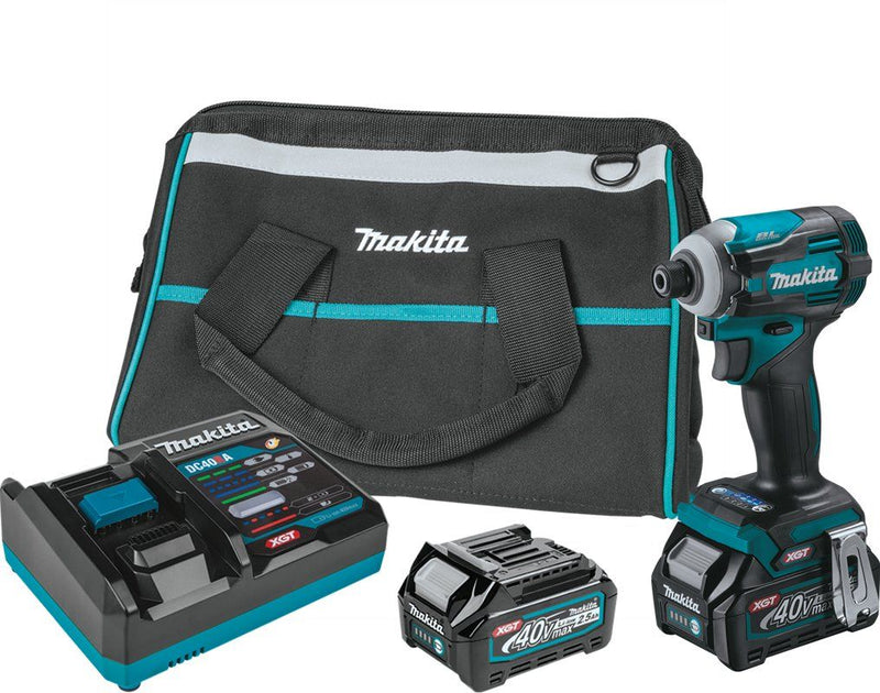 Makita (GDT01D) 40V max XGT® Brushless 4-Speed Impact Driver Kit - Pacific Power Tools