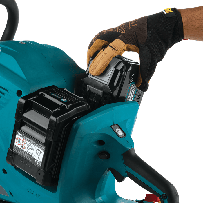 Makita (GEC01PL4) 80V max (40V max X2) XGT® Brushless 14" Power Cutter Kit, with AFT®, Electric Brake, 4 ea. BL4080F battery, dual port charger (8.0Ah) - Pacific Power Tools