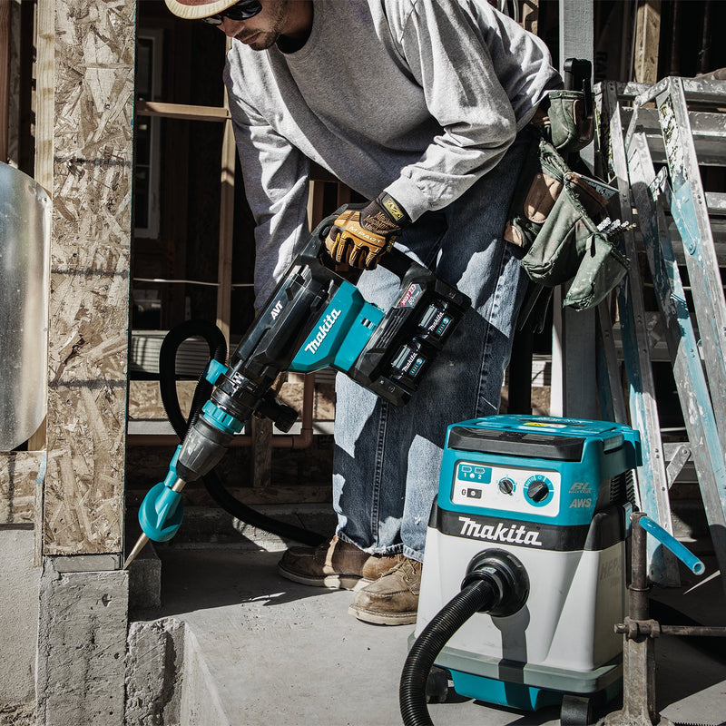 Makita (GMH02PM) 80V max (40V max X2) XGT® Brushless 28 lb. AVT® Demolition Hammer Kit - Pacific Power Tools