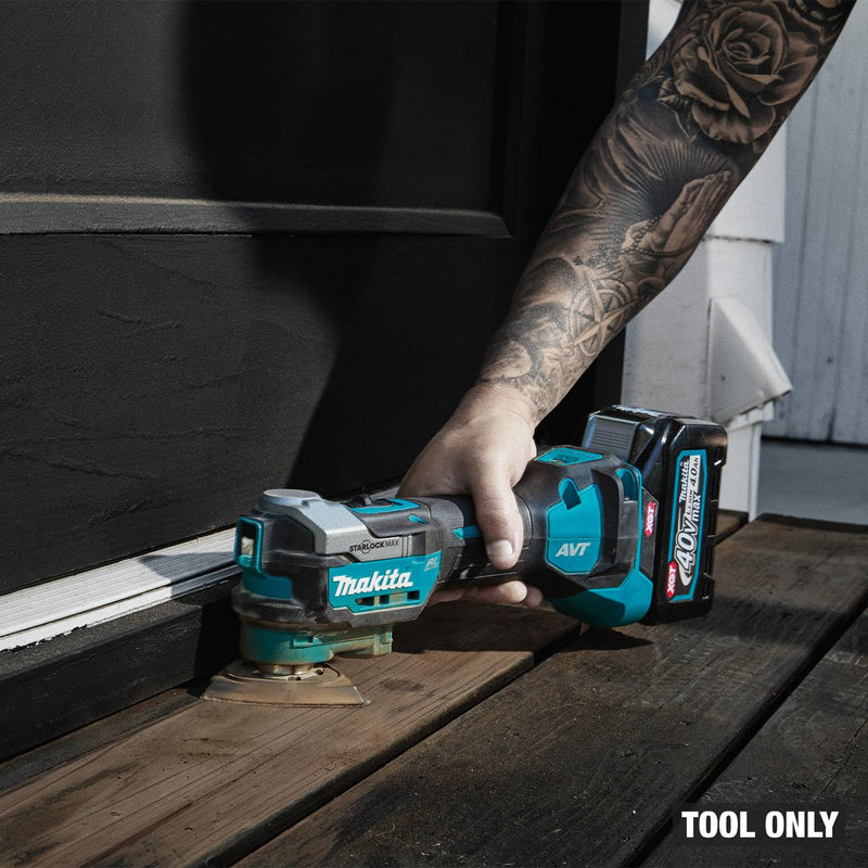 Makita (GMT01Z) 40V max XGT® Brushless StarlockMax® Oscillating Multi - Tool (Tool Only) - Pacific Power Tools
