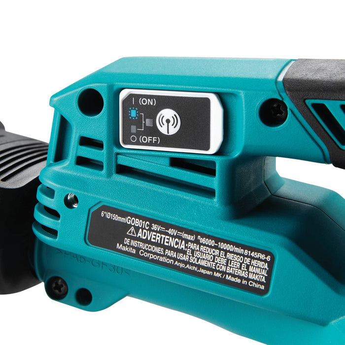 Makita (GOB01CZ) 40V max XGT® Brushless 6" Random Orbit Sander (Tool Only) - Pacific Power Tools