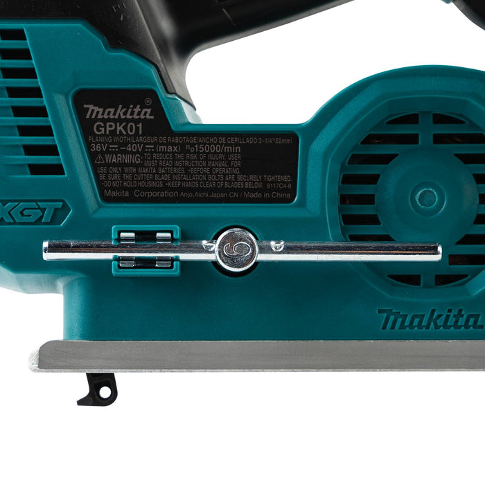 Makita (GPK01M1) 40V max XGT® Brushless 3 - 1/4" Planer Kit, AWS® Capable (4.0Ah) - Pacific Power Tools