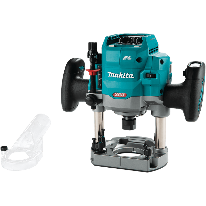 Makita (GPR01Z) 40V max XGT® Brushless 2 - 1/4 HP* Plunge Router (Tool Only) - Pacific Power Tools