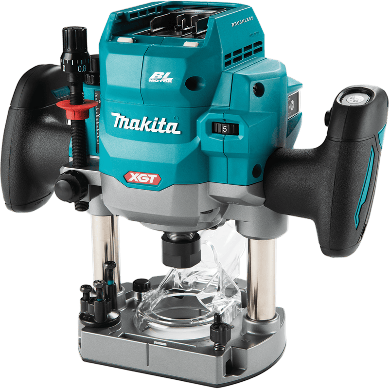 Makita (GPR01Z) 40V max XGT® Brushless 2 - 1/4 HP* Plunge Router (Tool Only) - Pacific Power Tools