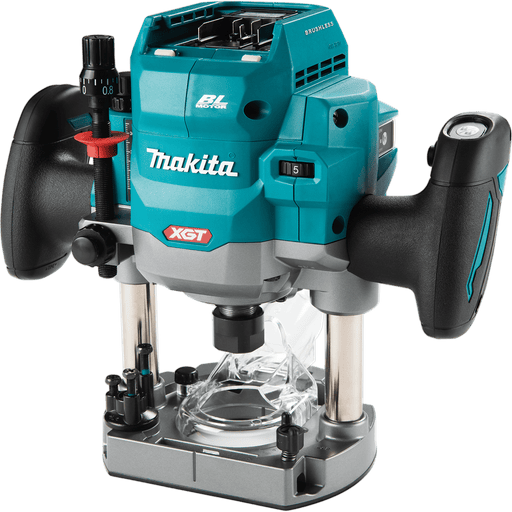 Makita (GPR01Z) 40V max XGT® Brushless 2 - 1/4 HP* Plunge Router (Tool Only) - Pacific Power Tools