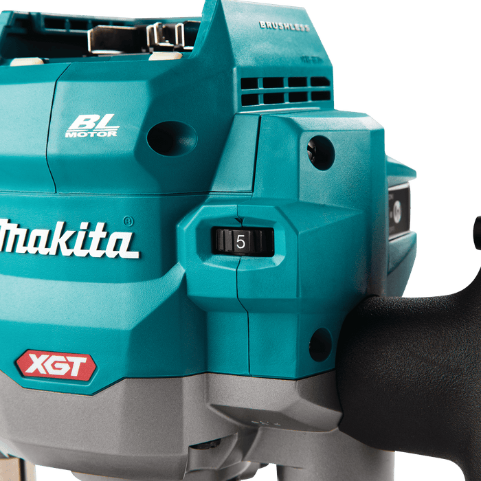 Makita (GPR01Z) 40V max XGT® Brushless 2 - 1/4 HP* Plunge Router (Tool Only) - Pacific Power Tools
