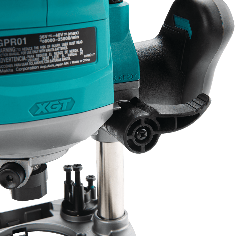 Makita (GPR01Z) 40V max XGT® Brushless 2 - 1/4 HP* Plunge Router (Tool Only) - Pacific Power Tools