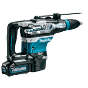 Makita (GRH05M1) 40V max XGT® Brushless 1 - 9/16" AVT® Rotary Hammer Kit, accepts SDS - MAX bits, AFT®, AWS® Capable, case, with one battery (4.0Ah) - Pacific Power Tools