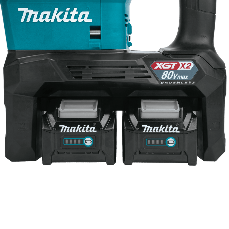 Makita (GRH06PM) 80V max (40V max X2) XGT® Brushless 2" SDS‑MAX AVT® Rotary Hammer Kit, AFT®, AWS® Capable (4.0Ah) - Pacific Power Tools