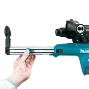 Makita (GRH07M1W) 40V max XGT® Brushless 1 - 1/8" SDS - PLUS AVT® Rotary Hammer (D - Handle) Kit w/ Dust Extractor, AFT®, AWS® Capable (4.0Ah) - Pacific Power Tools
