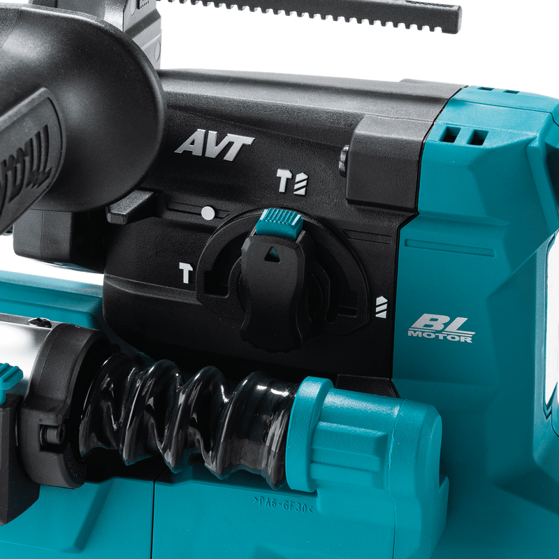 Makita (GRH10D1W) 40V max XGT® Brushless 13/16" SDS - PLUS AVT® Rotary Hammer Kit w/ Dust Extractor, AFT®, AWS® Capable (2.5Ah) - Pacific Power Tools