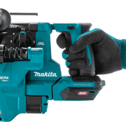 Makita (GRH10D1W) 40V max XGT® Brushless 13/16" SDS - PLUS AVT® Rotary Hammer Kit w/ Dust Extractor, AFT®, AWS® Capable (2.5Ah) - Pacific Power Tools