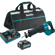 Makita (GRJ01M1) 40V max XGT® Brushless Cordless Recipro Saw Kit, bag, with one battery (4.0Ah) - Pacific Power Tools
