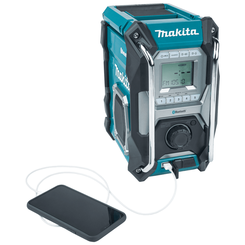 Makita (GRM02) 40V max XGT® Cordless/Corded Bluetooth® Job Site Radio (Tool Only) - Pacific Power Tools