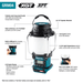 Makita (GRM04) 40V max XGT® Lantern with Radio (Tool Only) - Pacific Power Tools