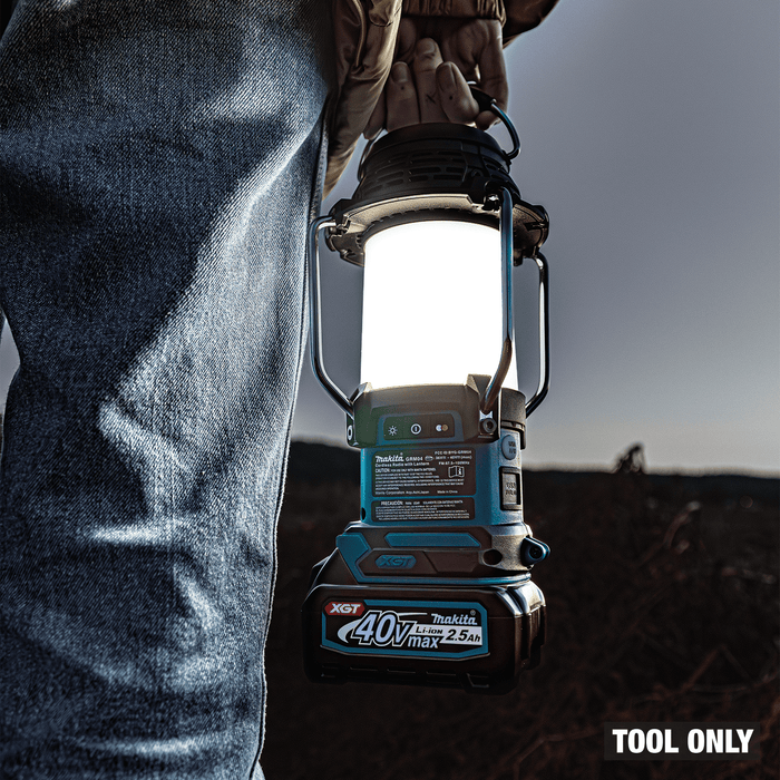 Makita (GRM04) 40V max XGT® Lantern with Radio (Tool Only) - Pacific Power Tools