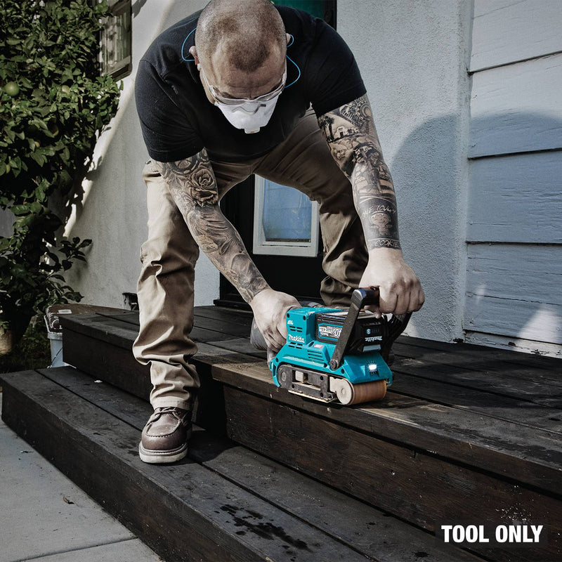 Makita (GSB01Z) 40V max XGT® Brushless 3" x 21" Belt Sander, AWS® Capable (Tool Only) - Pacific Power Tools