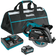 Makita (GSC01M1) 40V max XGT® Brushless 7 - 1/4" Metal Cutting Saw Kit, w/ Electric Brake and Chip Collector (4.0Ah) - Pacific Power Tools