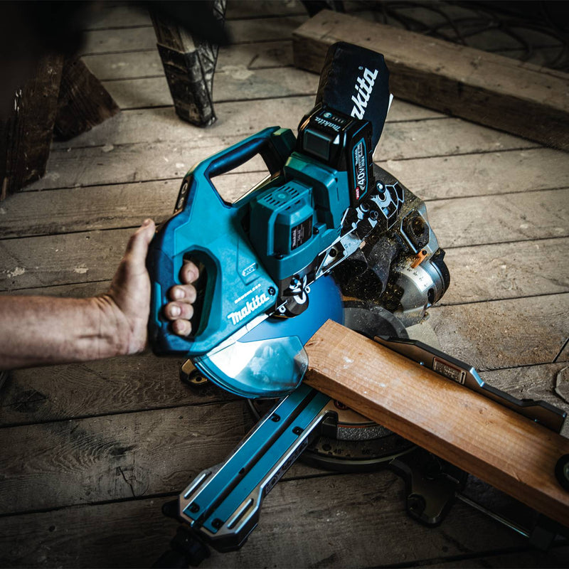 Makita (GSL02M1) 40V max XGT® Brushless 8 - 1/2" Dual - Bevel Sliding Compound Miter Saw Kit (4.0Ah) - Pacific Power Tools