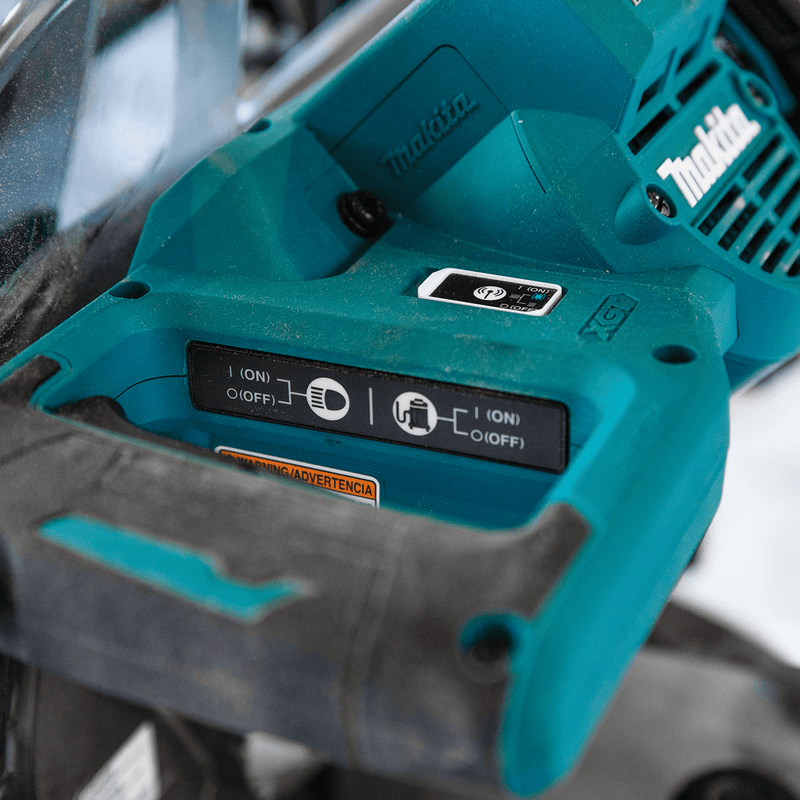 Makita (GSL04M1) 40V max XGT® Brushless 12" Dual - Bevel Sliding Compound Miter Saw Kit, AWS® Capable (4.0Ah) - Pacific Power Tools
