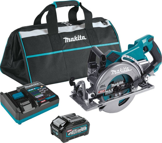 Makita (GSR01M1) 40V max XGT® Brushless Rear Handle 7-1/4” Circular Saw Kit - Pacific Power Tools