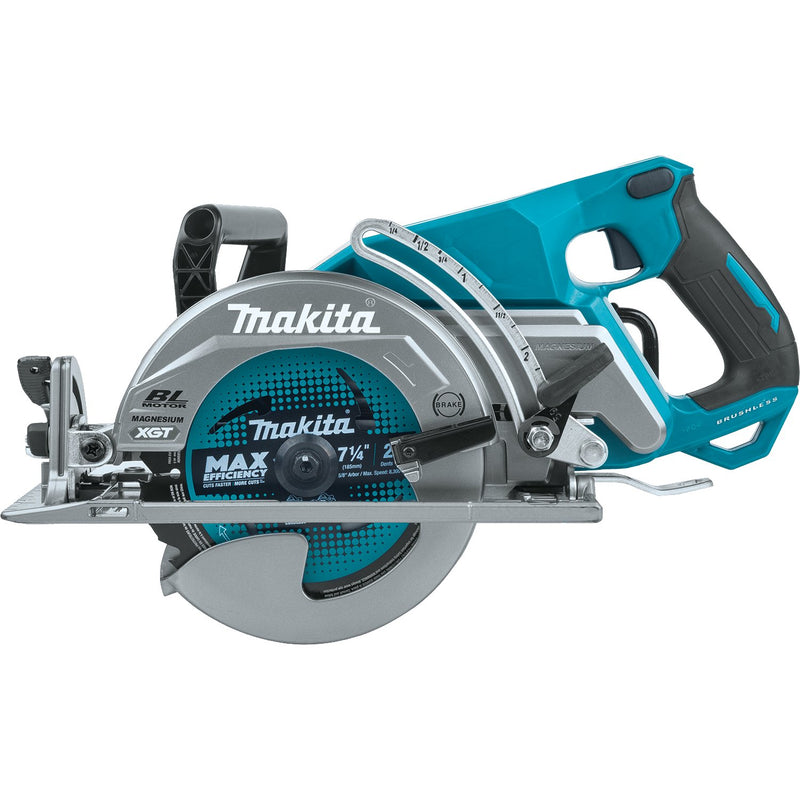 Makita (GSR01M1) 40V max XGT® Brushless Rear Handle 7 - 1/4” Circular Saw Kit (4.0Ah) - Pacific Power Tools